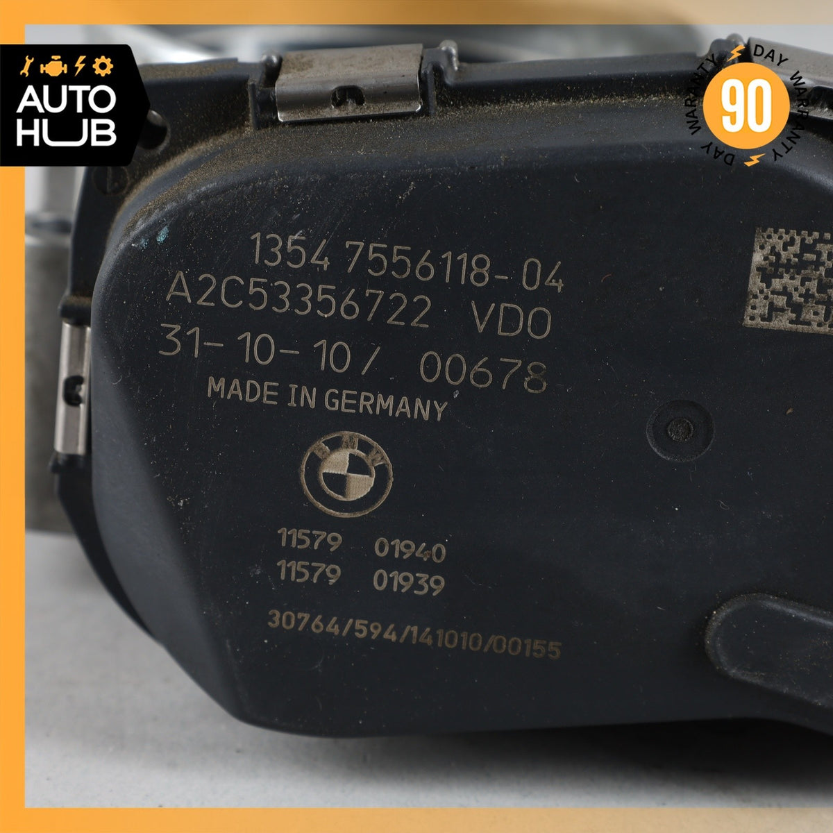 BMW F10 528i Engine Motor Throttle Body 13547556118 OEM - photo 9