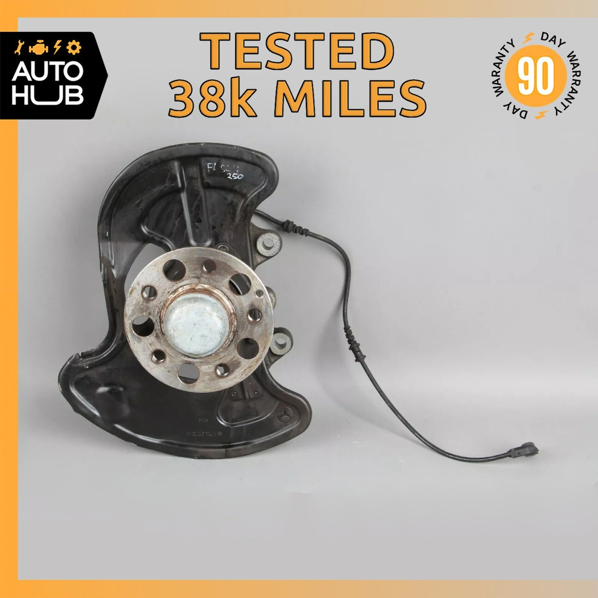 08-17 Mercedes R172 SLK250 E350 RWD Front Left Side Spindle Knuckle Hub OEM 38k - photo 1