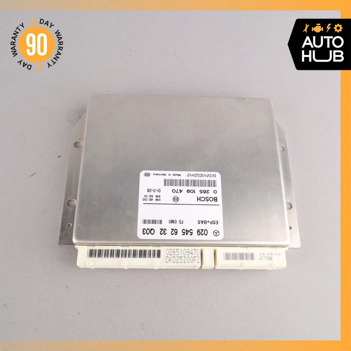 01-03 Mercedes W208 CLK430 ABS Anti Lock Brake System Control Module OEM - photo 7