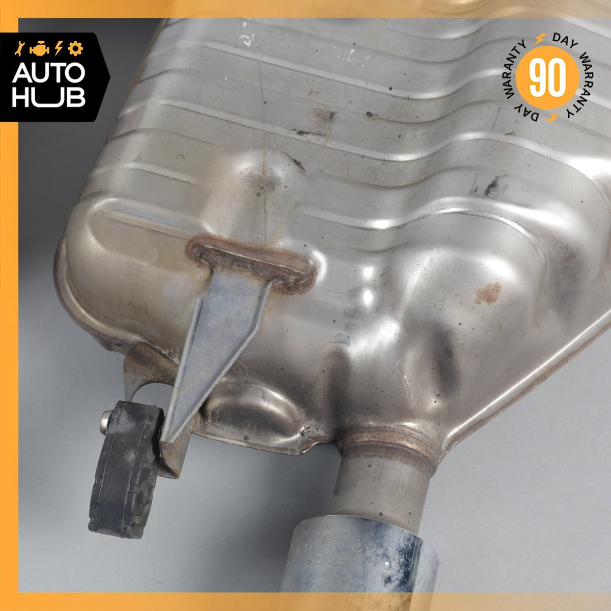 12-15 Audi 4G8  A7 A6 3.0L V6 Left & Right Exhaust Muffler Mufflers Tips OEM - photo 3
