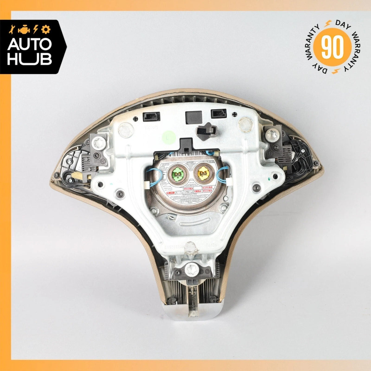 09-11 Mercedes W219 CLS550 CLS63 AMG Steering Wheel Airbag Air Bag Beige OEM - photo 10