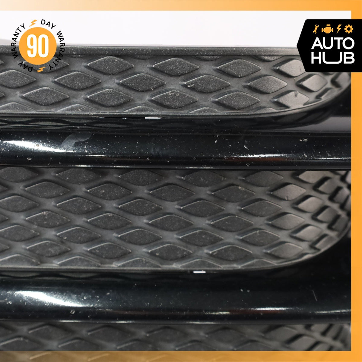 11-14 Porsche Cayenne 958 Front Right Side Bumper Mesh Grille Black OEM - photo 9