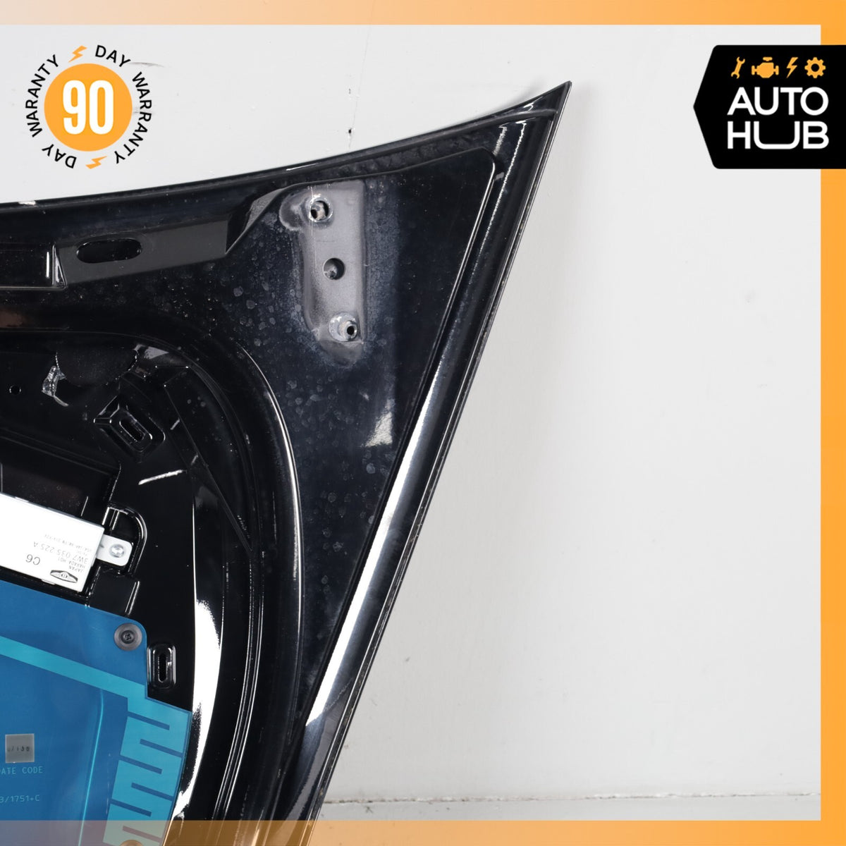 07-11 Bentley Continental GTC Convertible Trunk Lid Panel Assembly Black OEM 62k - photo 17