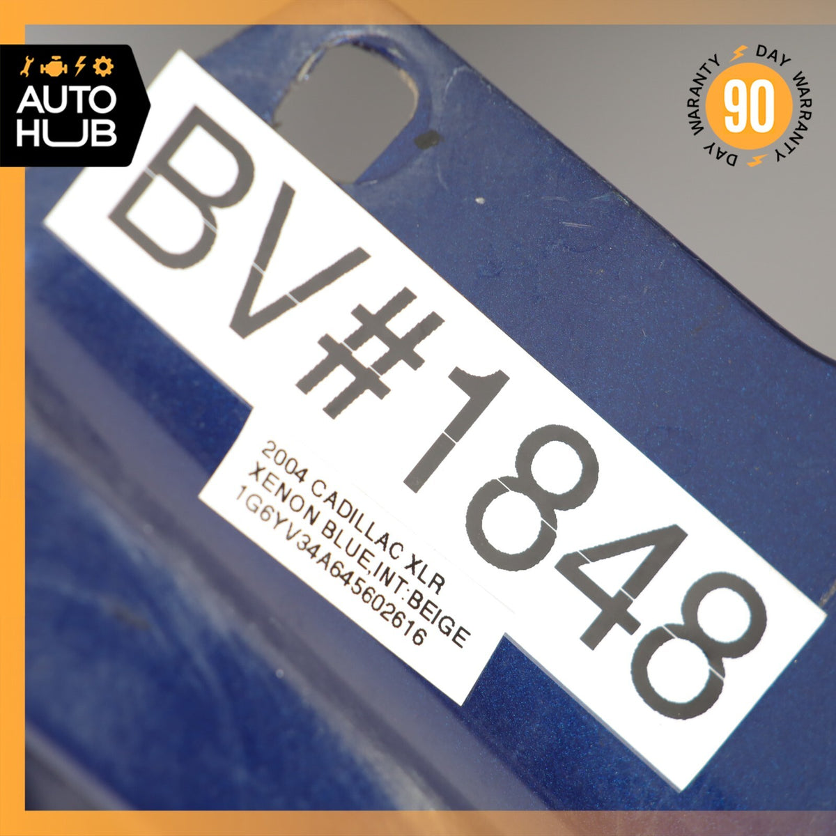 04-09 Cadillac XLR Quarter Panel Rear Right Passenger Side Blue 10355381 OEM - photo 17