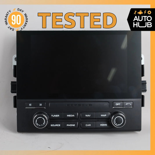 17-18 Porsche Macan 95B Navigation Display Screen Monitor Unit 95B919606B OEM - photo 1