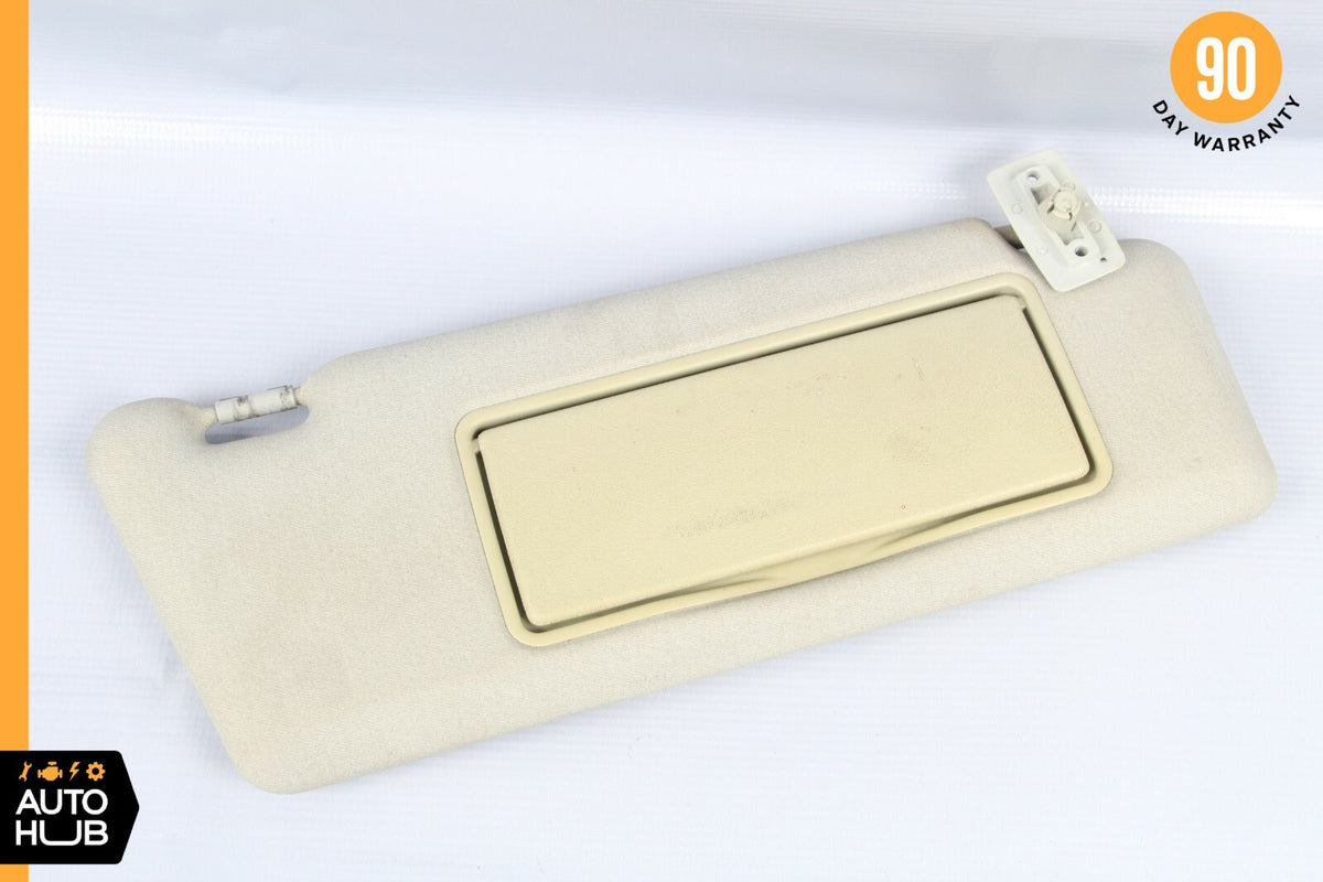 96-99 Mercedes W210 E320 E55 AMG Sunvisor Sun Visor Right Passenger Beige OEM - photo 1