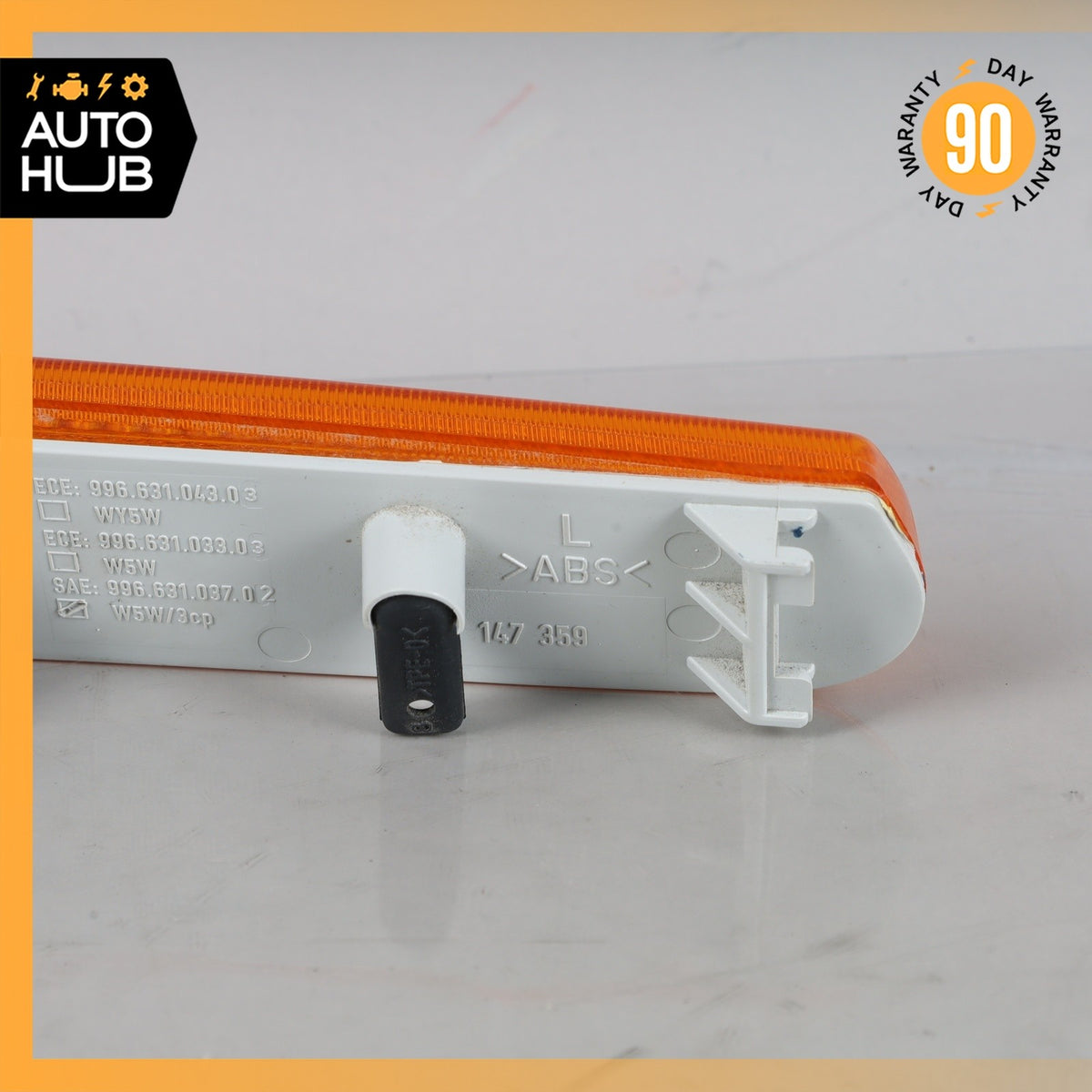 Porsche Boxster 986 Front Left Bumper Side Marker Light Lamp 99663103701 OEM - photo 7