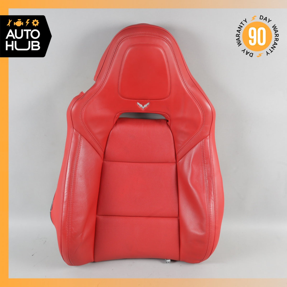 14-19 Chevrolet Corvette C7 Right Side Top Upper Seat Cushion Adrenaline Red OEM - photo 1
