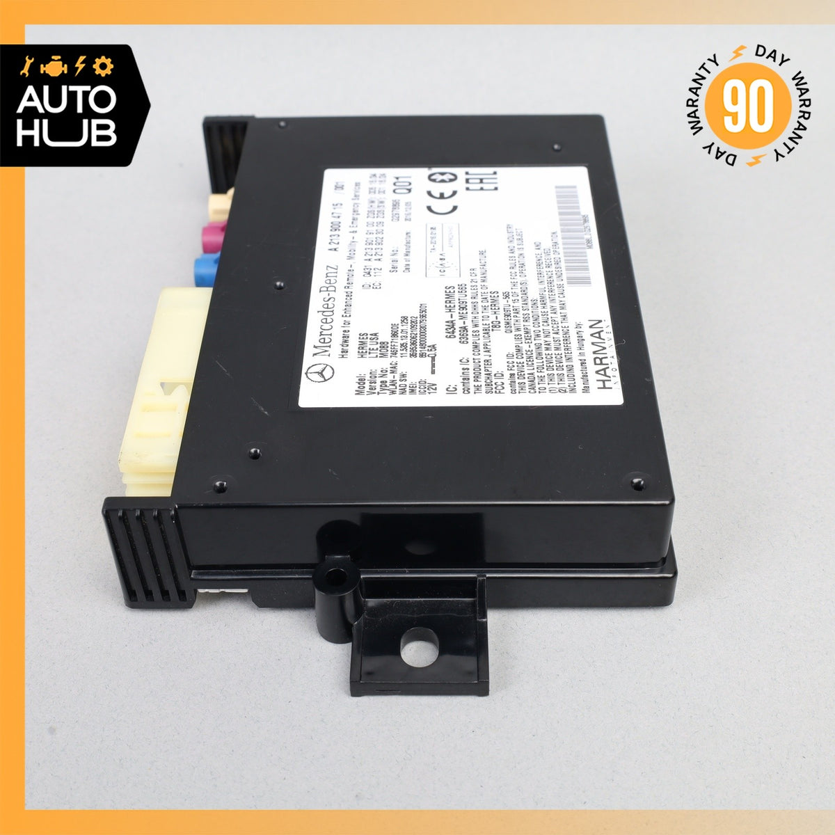 Mercedes W205 C63 AMG-S Telematic Communication Control Module OEM - photo 5