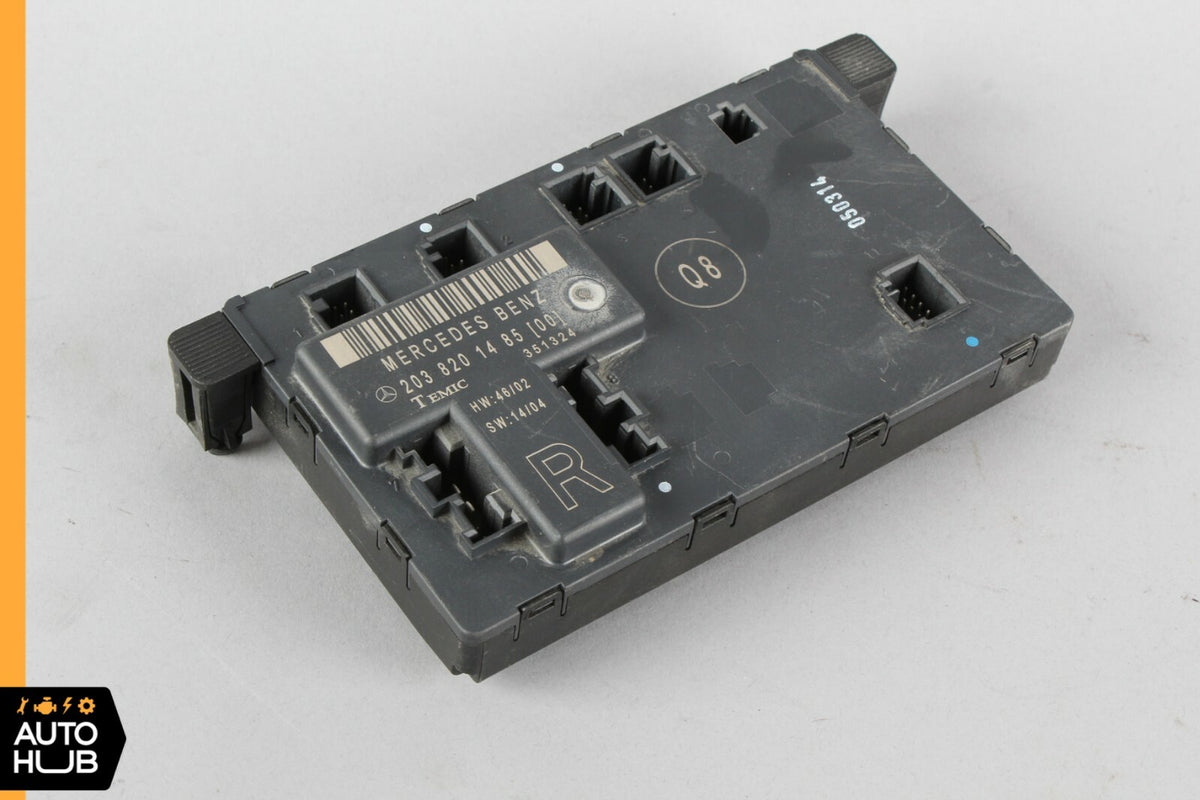 01-07 Mercedes W203 C230 C280 C320 Front Right Door Control Module 2038201485 - photo 2