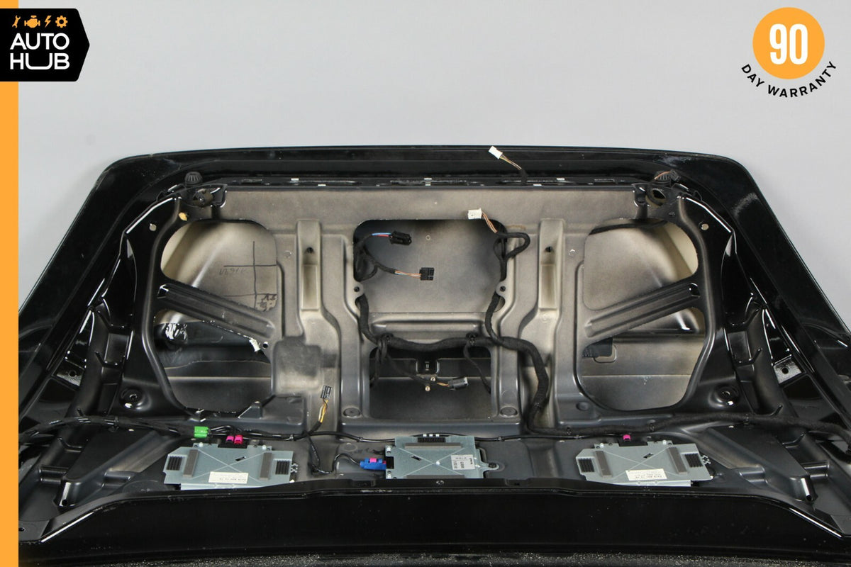 07-10 Mercedes W216 CL600 CL550 CL63 AMG Trunk Lid Panel Assembly Black OEM - photo 8