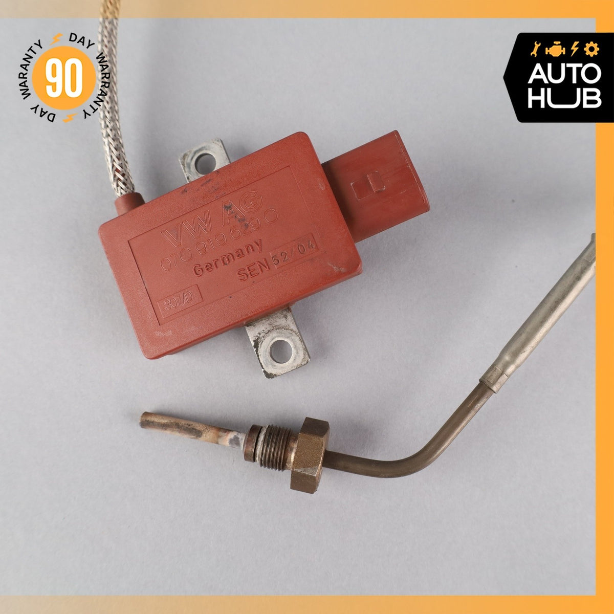 Bentley Continental GT 6.0L Left Exhaust Gas Temperature Sensor 07C919529C OEM - photo 2