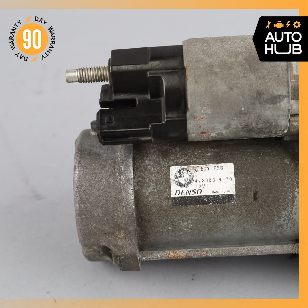 12-20 BMW F15 X5 335i 640i Engine Motor Starter 7631558 OEM - photo 4
