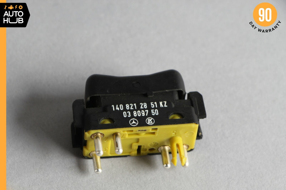 92-99 Mercedes W140 S500 CL600 S420 Rear Window Regulator Control Switch Button - photo 5