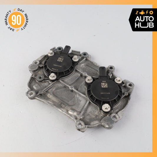 Mercedes W207 E350 S550 Front Left or Right Engine Timing Chain Cover Plate OEM - photo 1