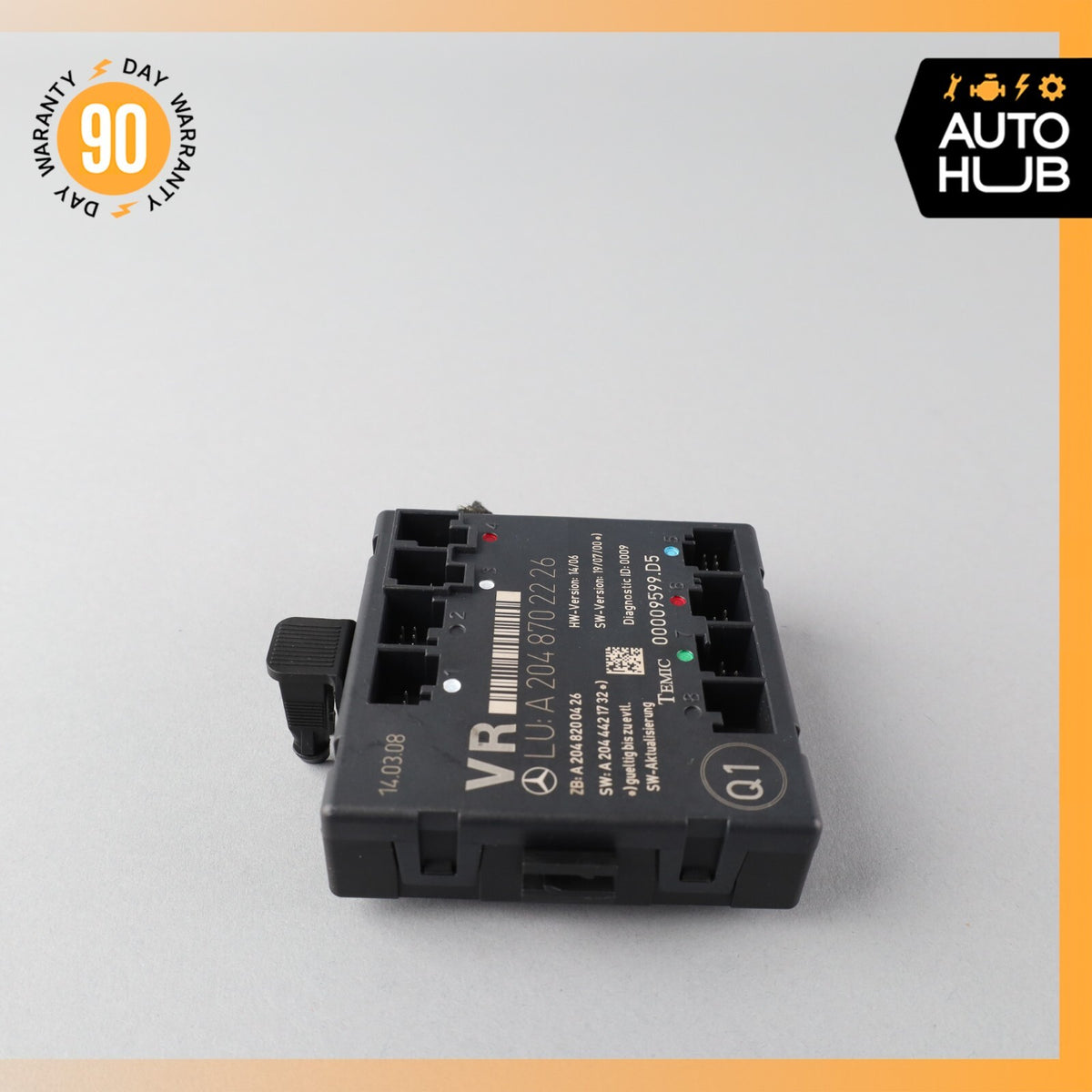 08-18 Mercedes W204 C300 C250 E400 Front Right Side Door Control Module OEM - photo 4