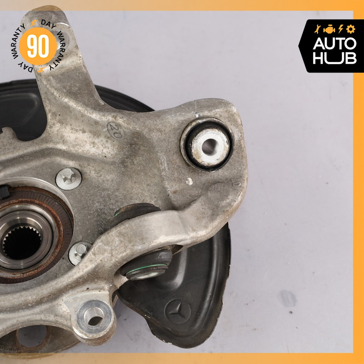 15-20 Mercedes W205 C300 C350e Rear Left Side Spindle Knuckle Hub OEM - photo 11