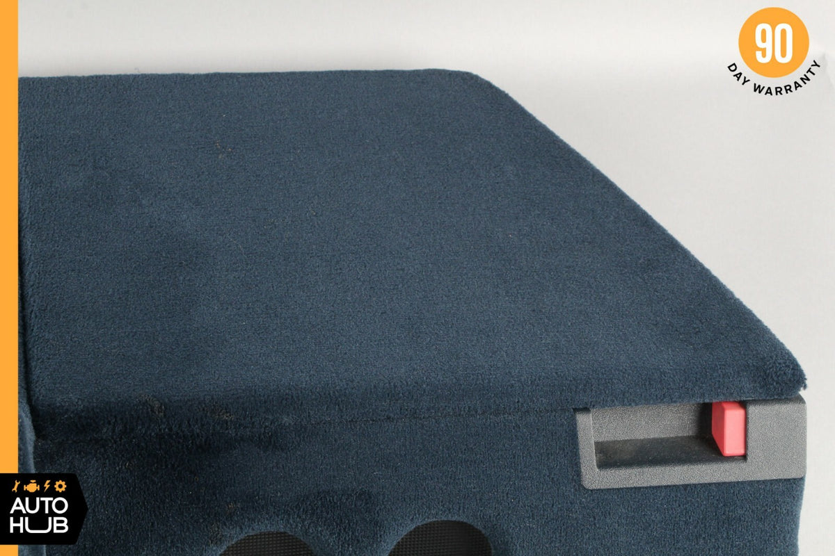 90-95 Mercedes R129 300SL SL320 Rear Carpet Storage Shelf Box Jump Seat Blue OEM - photo 7