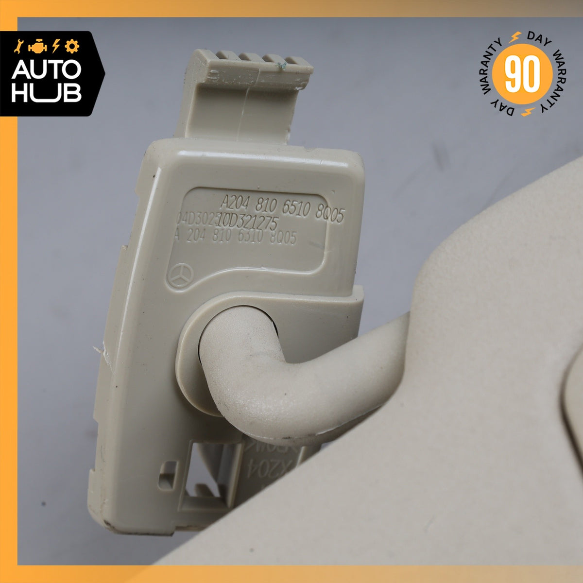 10-15 Mercedes X204 GLK250 GLK350 Left Side Sunvisor Sun Visor Beige OEM - photo 8