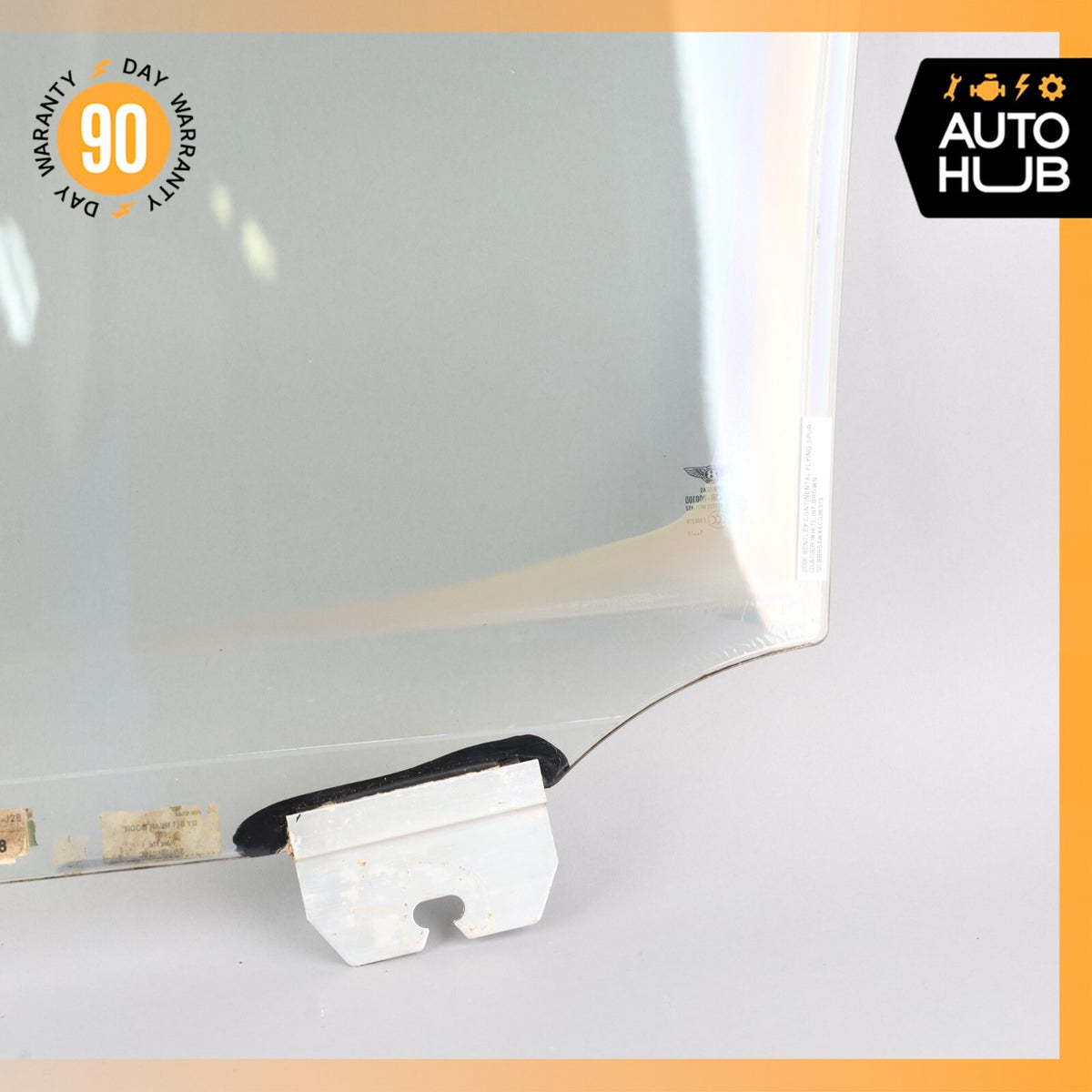 06-13 Bentley Continental Flying Spur Rear Right Side Door Window Glass OEM 58k - photo 11