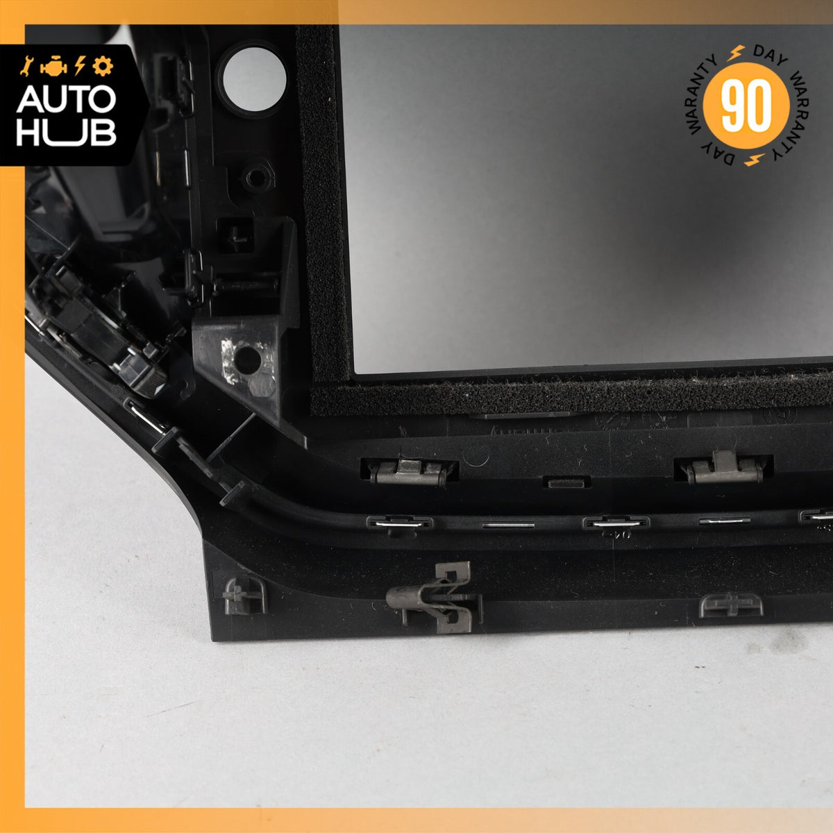 14-16 Maserati Ghibli Center Dash Air Vent Grille Screen Frame Trim Panel OEM - photo 15