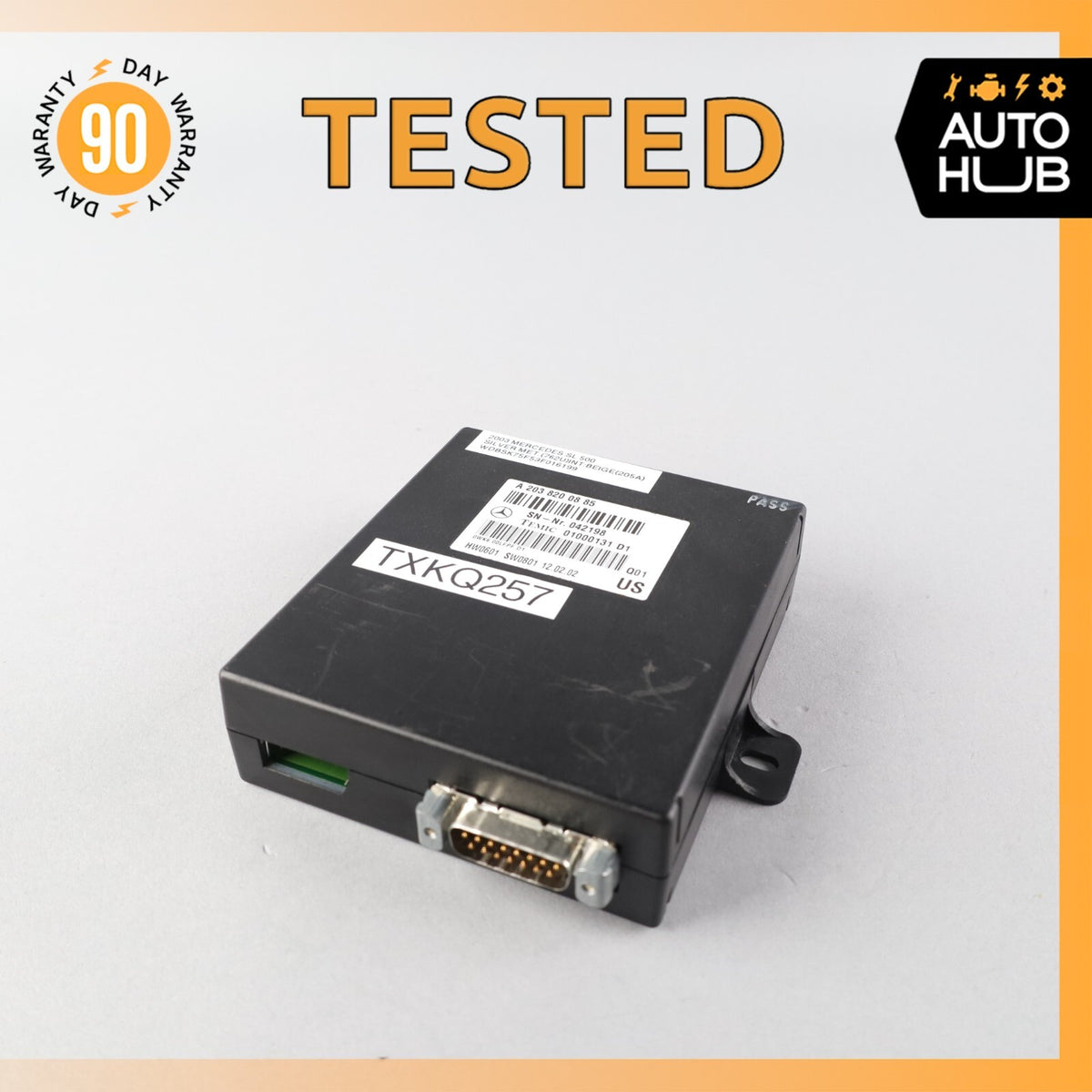 03-06 Mercedes R230 SL500 CLK500 S55 AMG Communication Voice Control Module OEM - photo 1