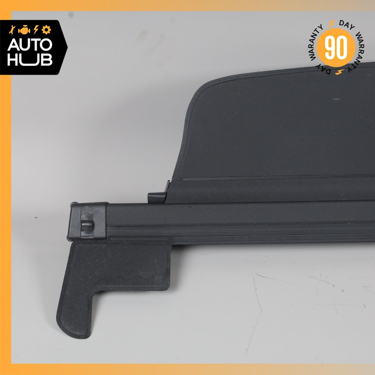 03-10 Porsche Cayenne 955 Turbo Rear Trunk Cargo Shade Cover Black OEM - photo 2