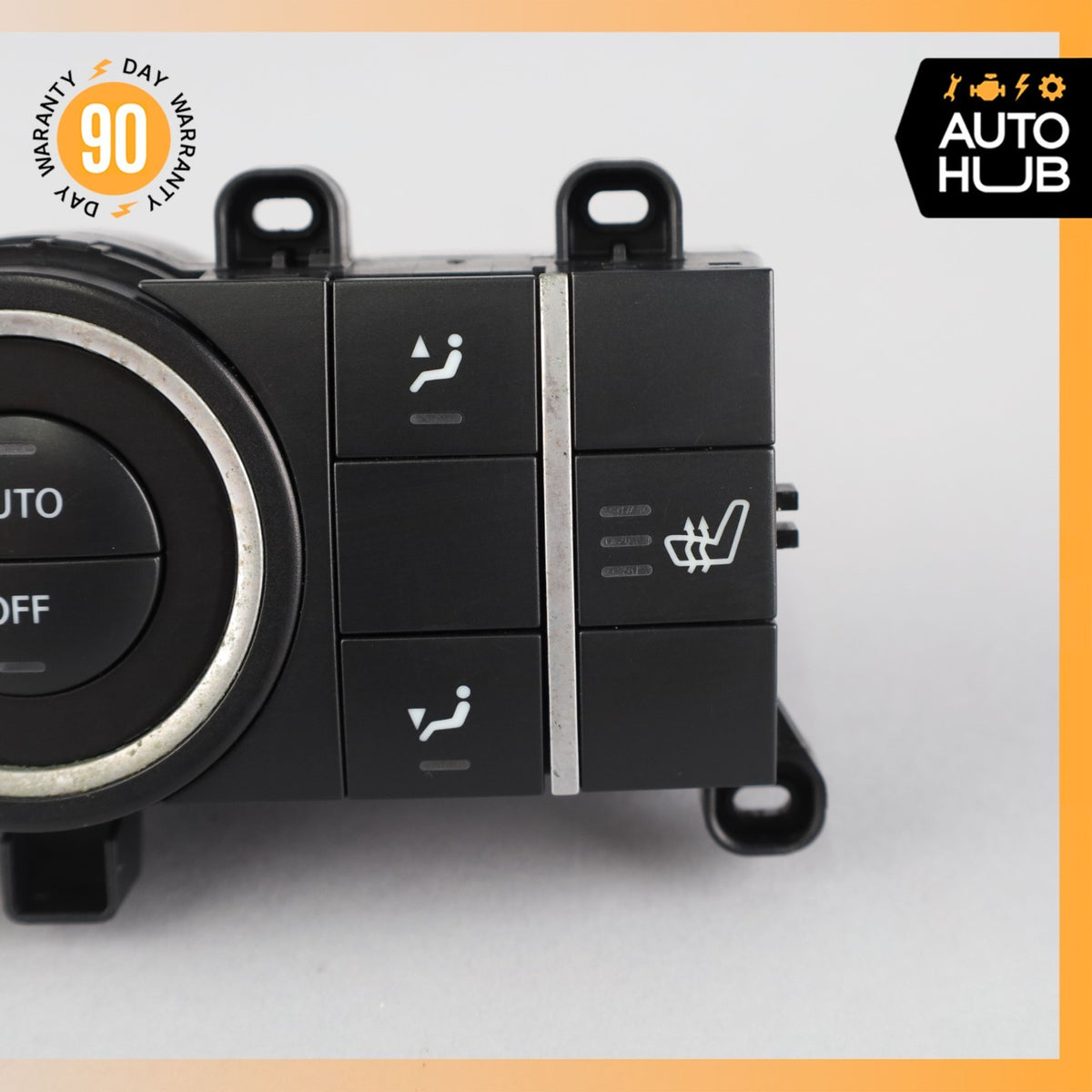 Mercedes W166 ML350 Rear A/C Heater Climate Control Switch OEM - photo 4