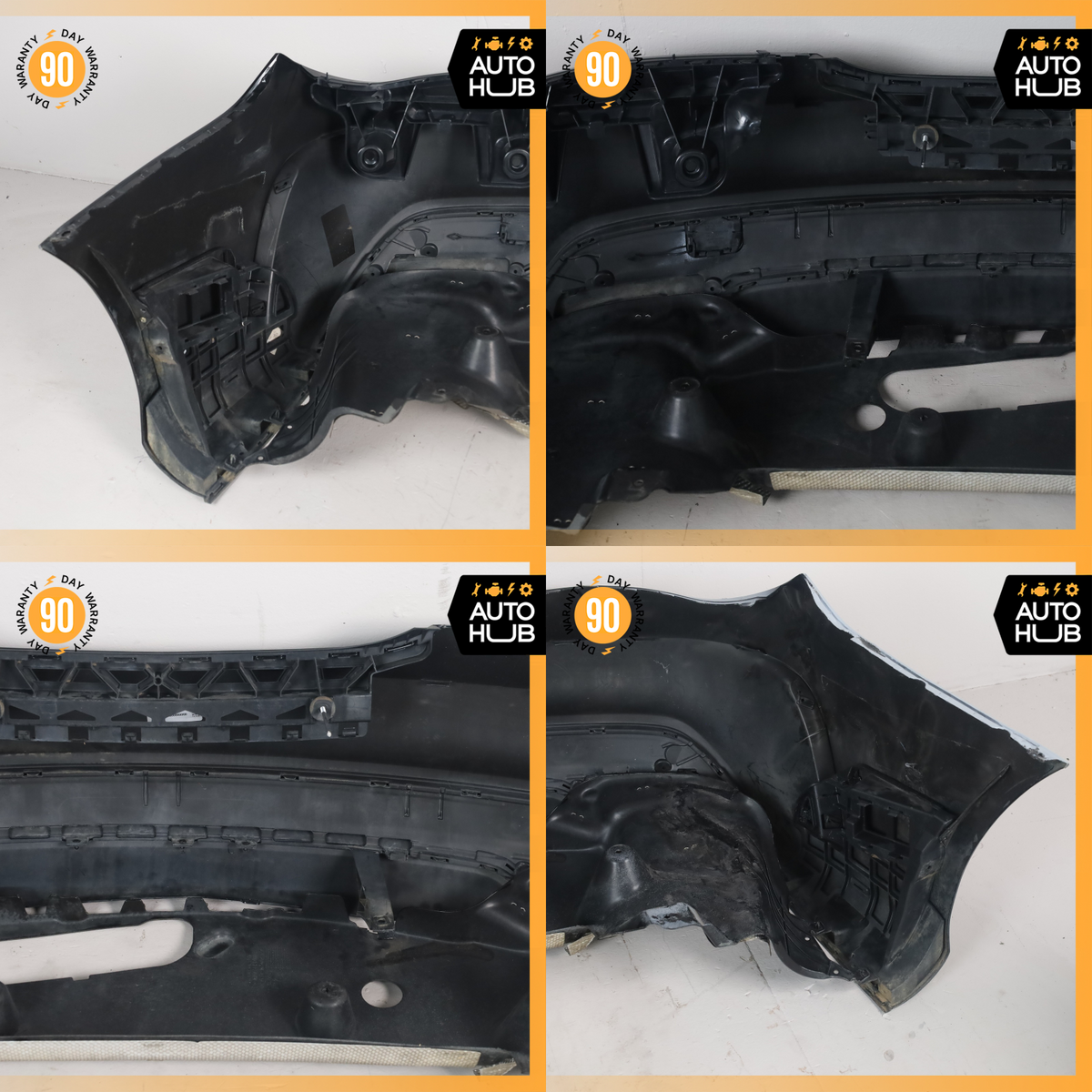 14-16 Mercedes W117 CLA250 AMG Sport Rear Bumper Cover Assembly Black OEM - photo 20