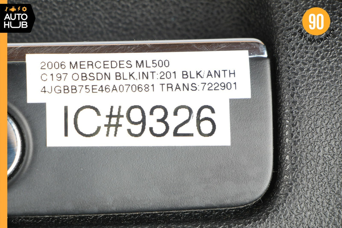 06-12 Mercedes W164 ML500 GL450 GL320 Dashboard Dash Glove Box Black OEM - photo 11