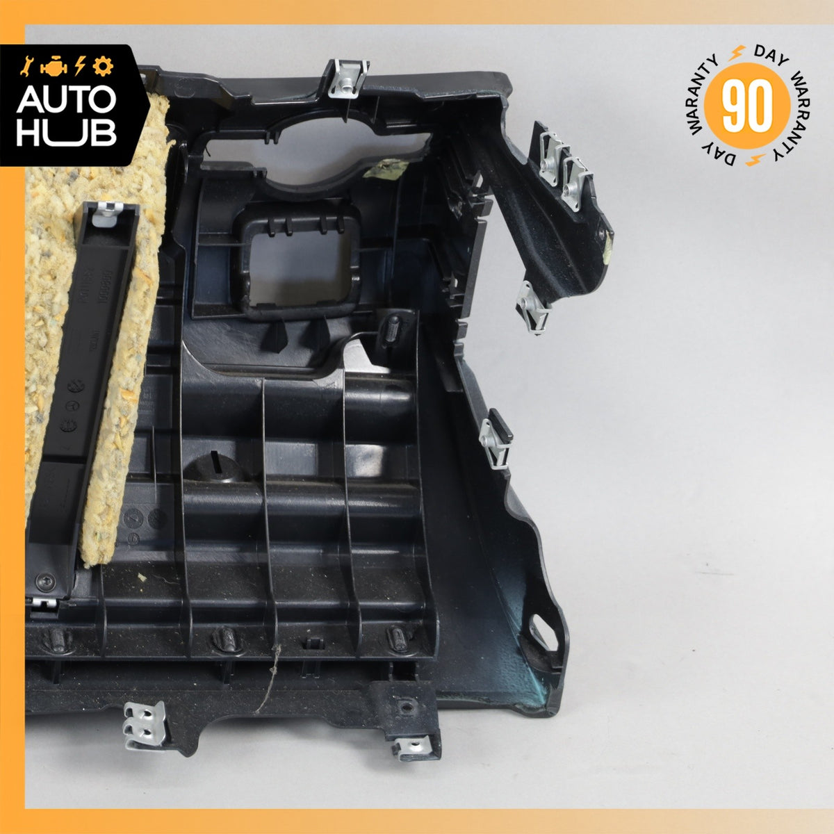 07-13 Mercedes W221 S600 S65 Dashboard Lower Driver Knee Cover Panel Black OEM - photo 13