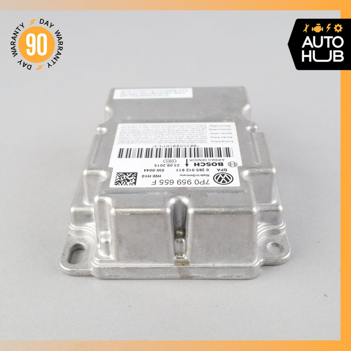 15-18 Porsche Cayenne 958 GTS Airbag Air Bag Sensor SRS Control Module OEM - photo 3