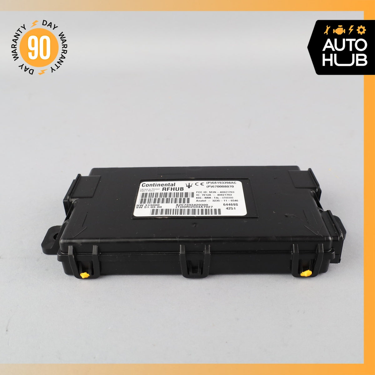 14-17 Maserati Quattroporte M156 GTS Keyless Entry RF Hub Control Module ECU OEM - photo 3