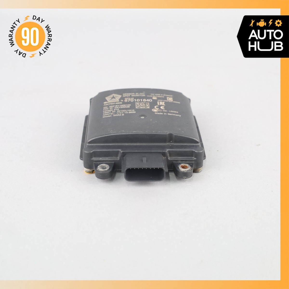 17-24 Maserati Levante M161 Rear Blind Spot Radar Sensor Module OEM 89k - photo 7