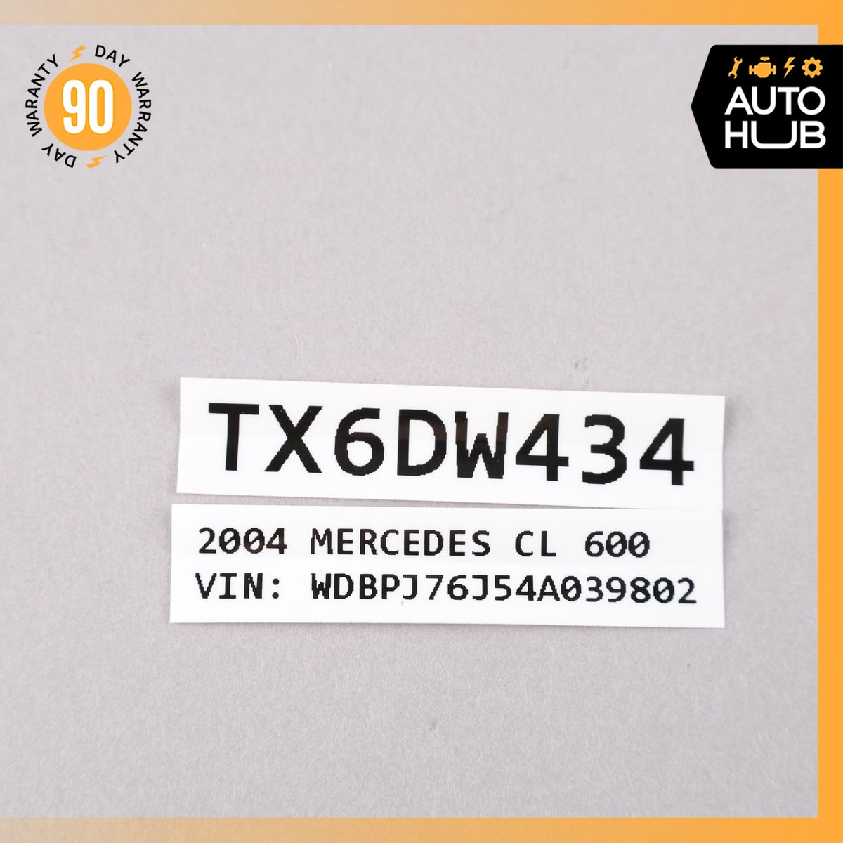 03-11 Mercedes W215 CL600 E550 Central Gateway Control Module 2204451900 OEM - photo 10