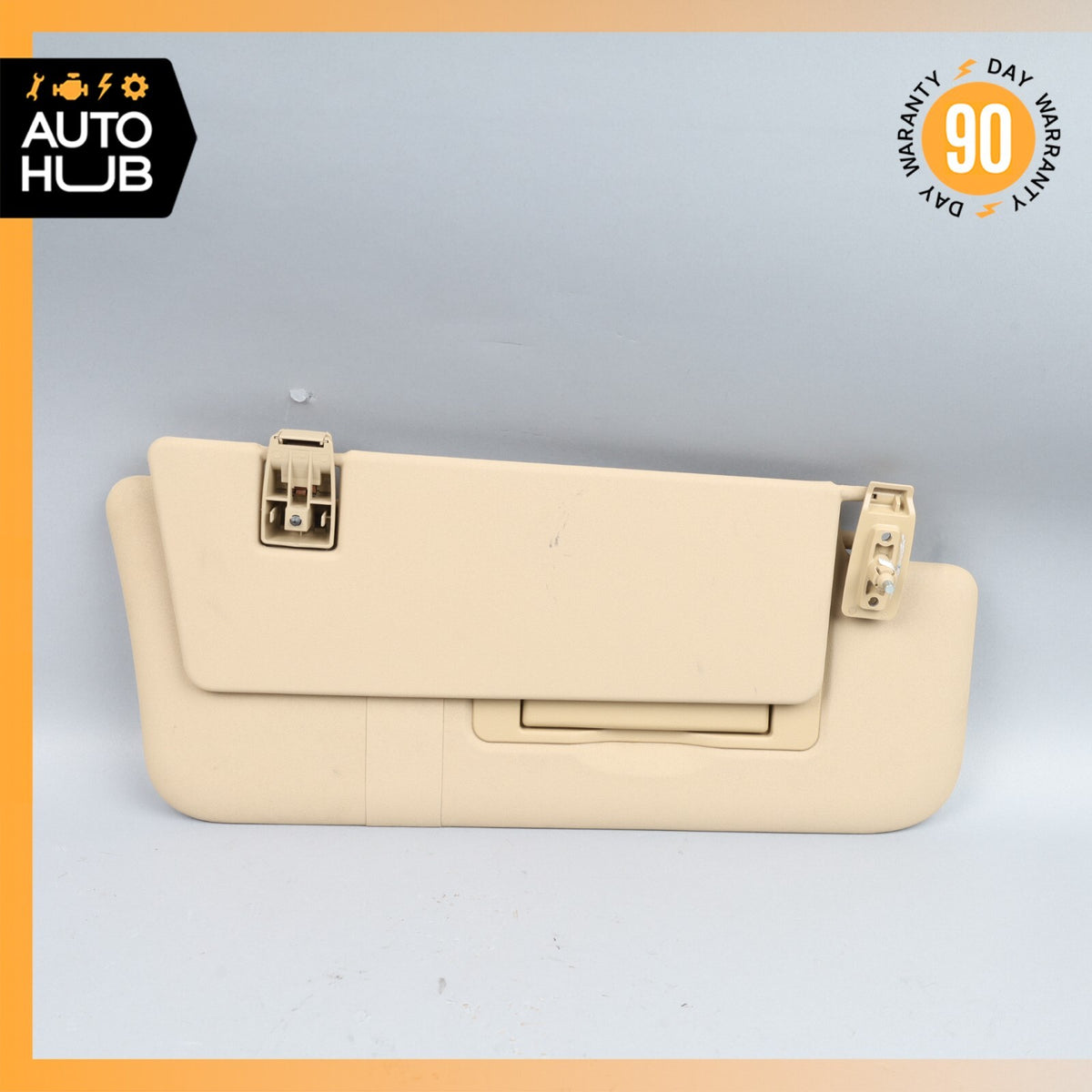 06-12 Mercedes W164 ML550 GL350 Sun Visor Sunvisor Front Right Side Beige OEM - photo 2