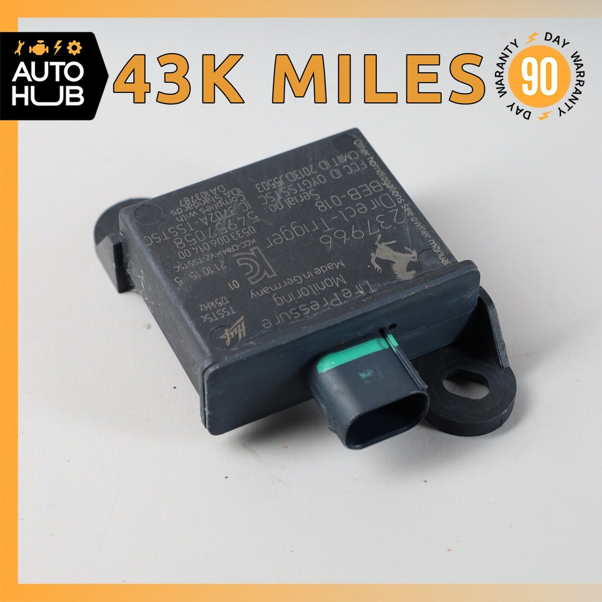 08-19 Maserati GranTurismo S M145 Tire Pressure Monitoring System TPMS Receiver - photo 1