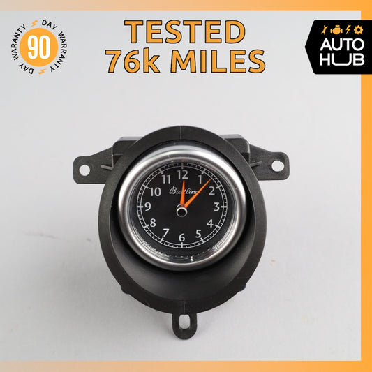 03-13 Bentley Continental Flying Spur GTC Center Dashboard Analog Clock OEM 76k - photo 1