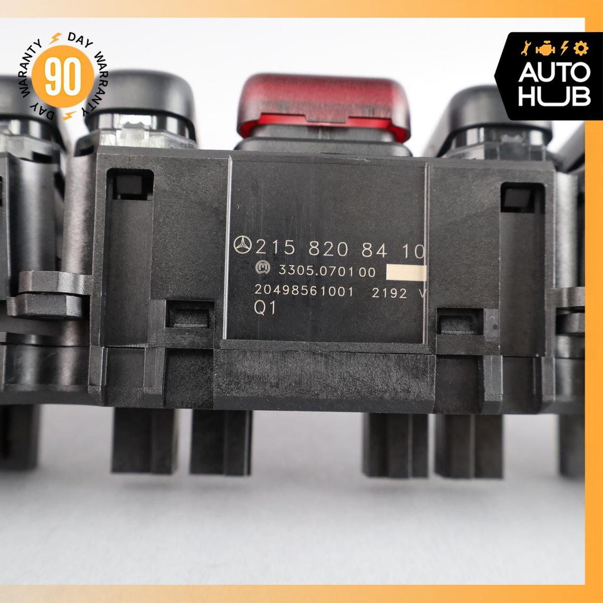 00-02 Mercedes W215 CL500 CL55 Center Dash Hazard ESP Lock Switch Control OEM - photo 17