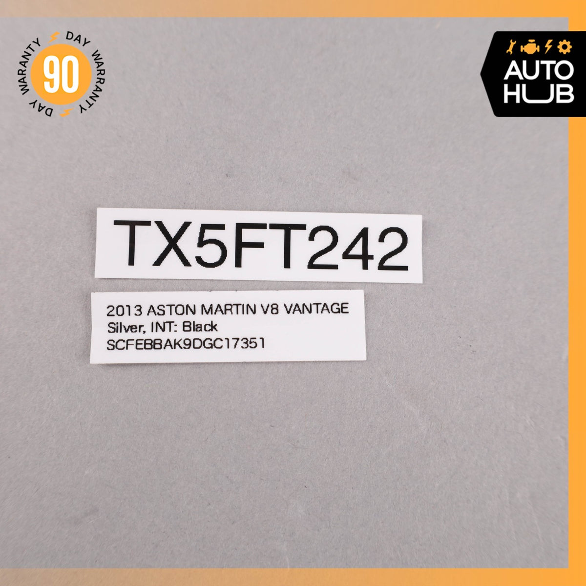 Aston Martin V8 Vantage DB9 Front Overhead Headliner Trim Cover Panel Suede OEM - photo 17