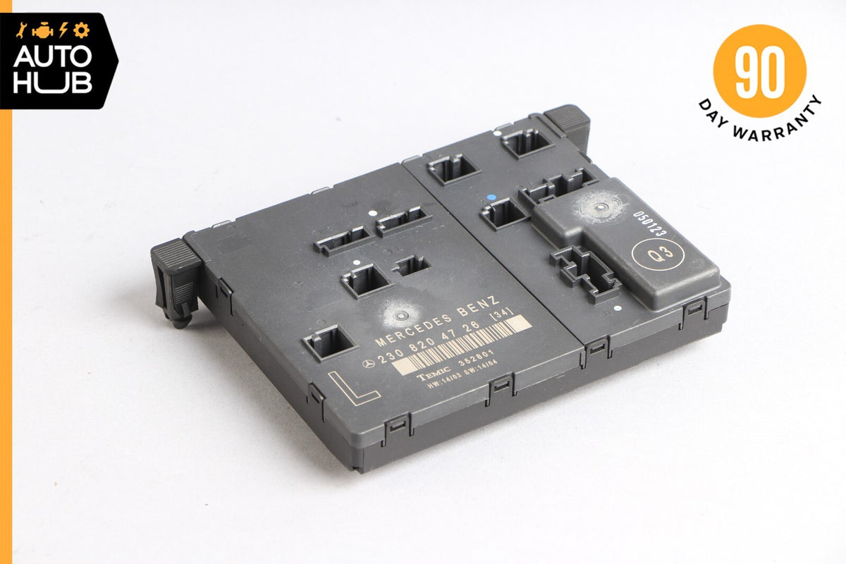 03-12 Mercedes R230 SL500 SL55 AMG SL550 Door Control Module Left Side OEM - photo 1