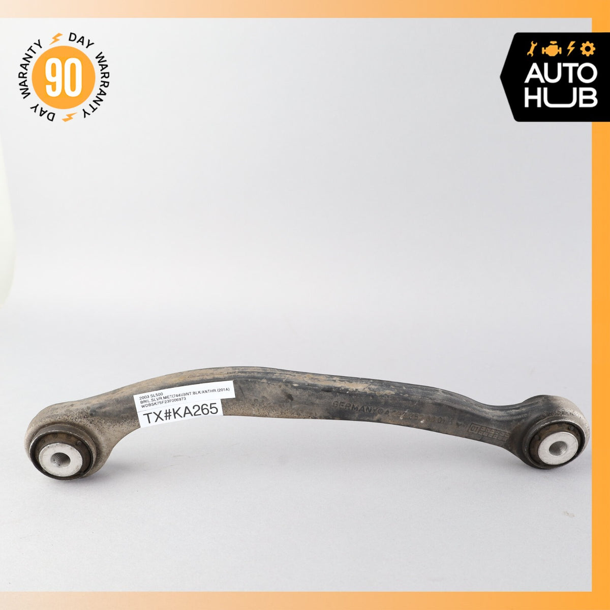 03-12 Mercedes R230 SL500 E500 Rear Left Upper Control Arm 2303520001 OEM 62k - photo 5