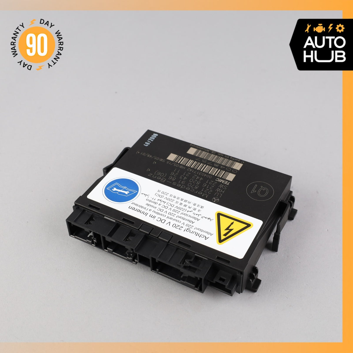 07-10 Mercedes W221 S600 Front Left or Right Seat Contour Control Module OEM - photo 2