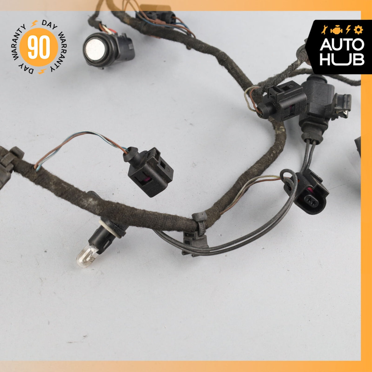 Bentley Continental GT GTC Rear Bumper Parking Sensor Wire Harness PDC OEM - photo 13