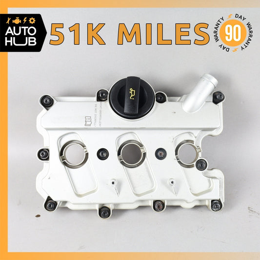 Porsche Panamera 970 Hybrid Left Side Engine Cylinder Head Valve Cover OEM 51k - photo 1