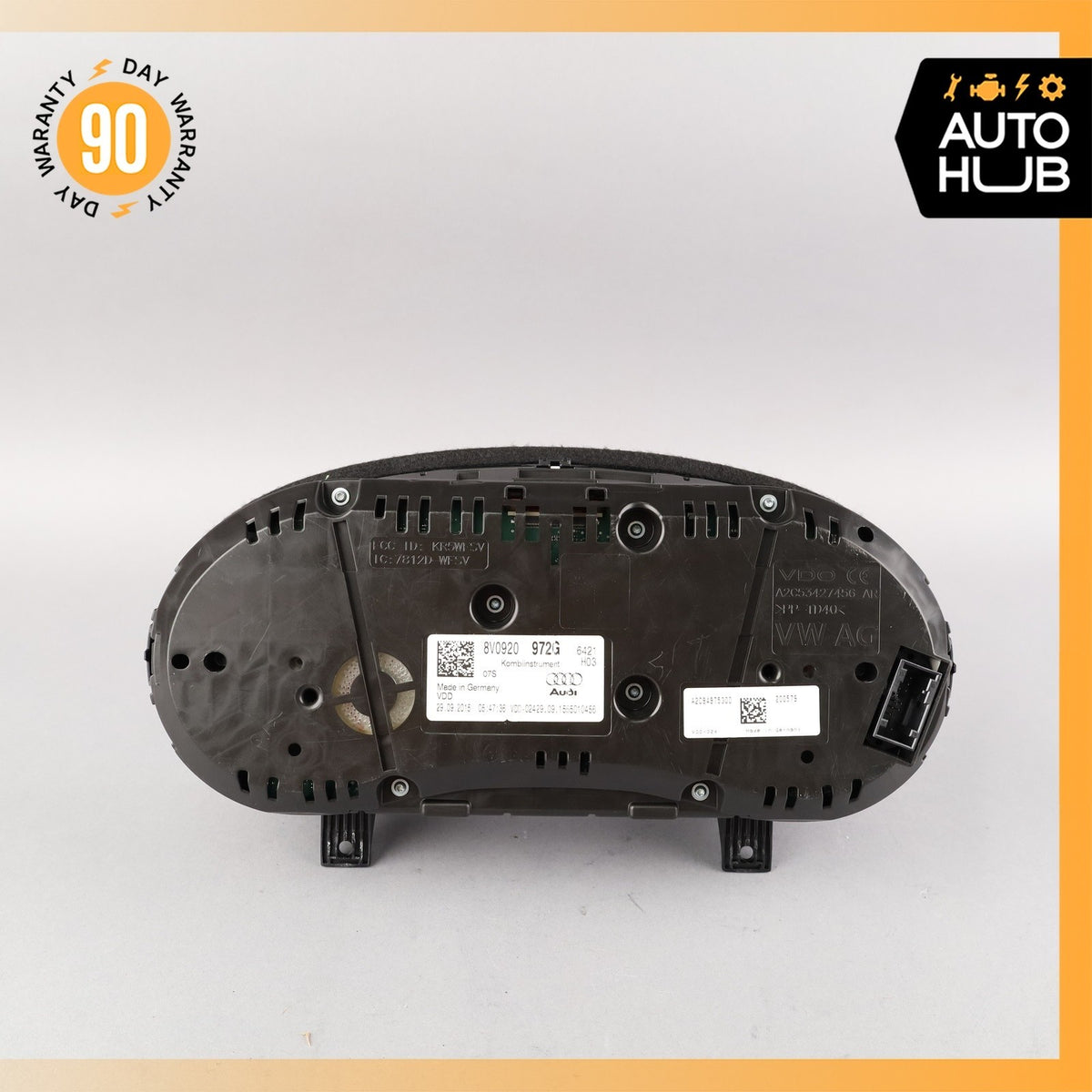 2016 Audi 8V A3 E-Tron Instrument Cluster Speedometer 8V0920972G OEM 94k - photo 8