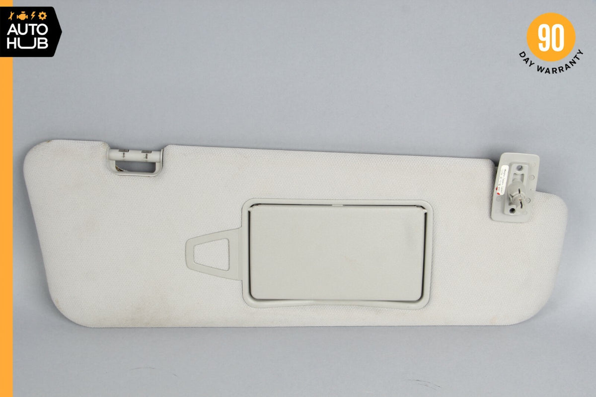 06-11 Mercedes W219 CLS550 CLS500 Front Right Side Sunvisor Sun Visor Gray OEM - photo 1