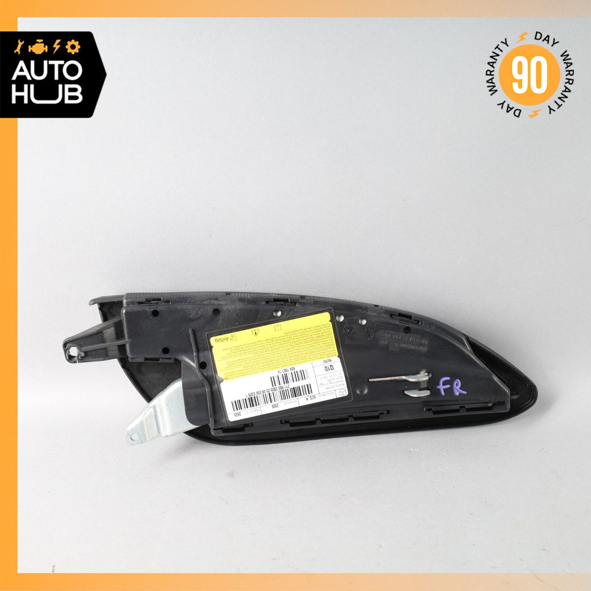 07-11 Mercedes W211 E350 CLS550 E63 AMG Front Right Side Seat Airbag Black OEM - photo 7