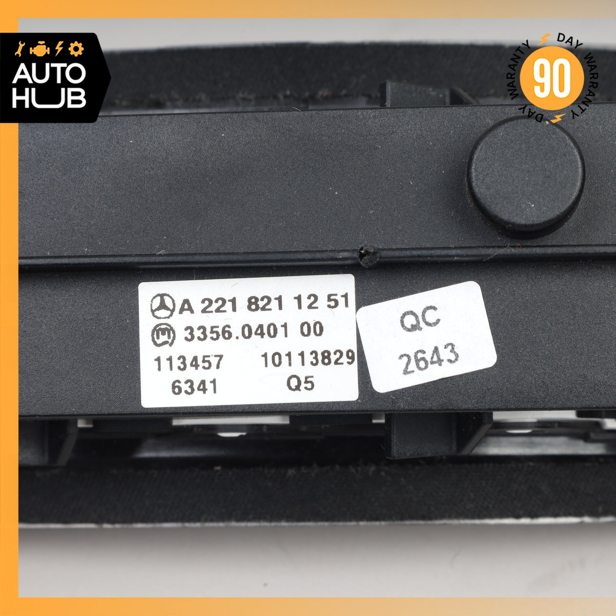 07-13 Mercedes W221 S600 CL550 Dashboard Dash Control Switch Panel 2218211251 - photo 8