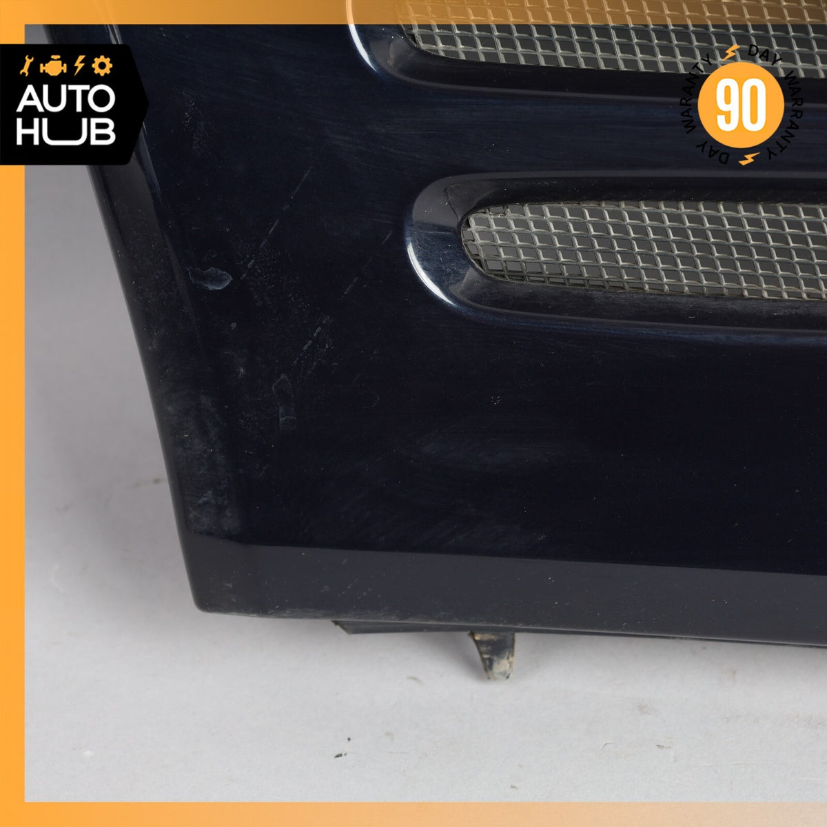 96-02 Mercedes R129 SL500 SL320 Front Left Driver Side Fender Molding Blue OEM - photo 3